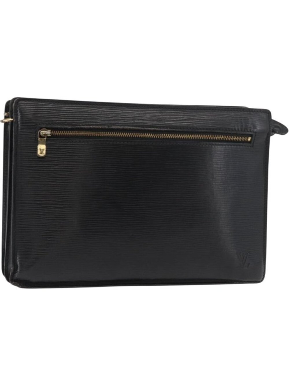 LOUIS VUITTON Epi Angian Shoulder Bag 2way Black M52112